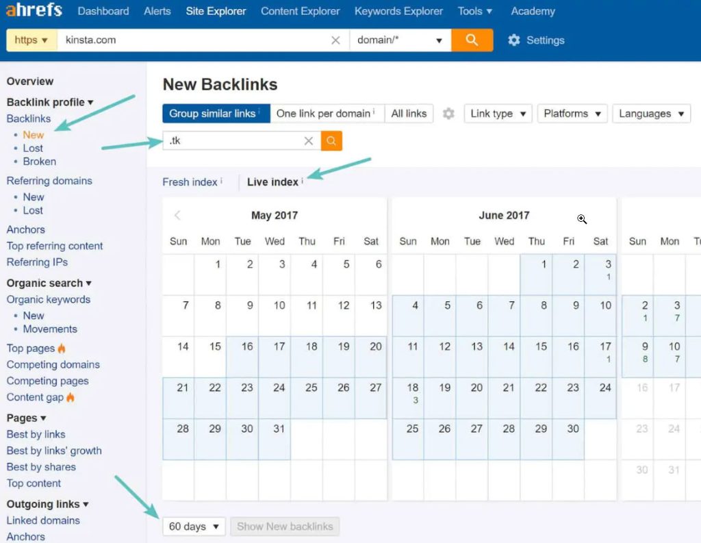 Disavow Backlinks in Ahrefs